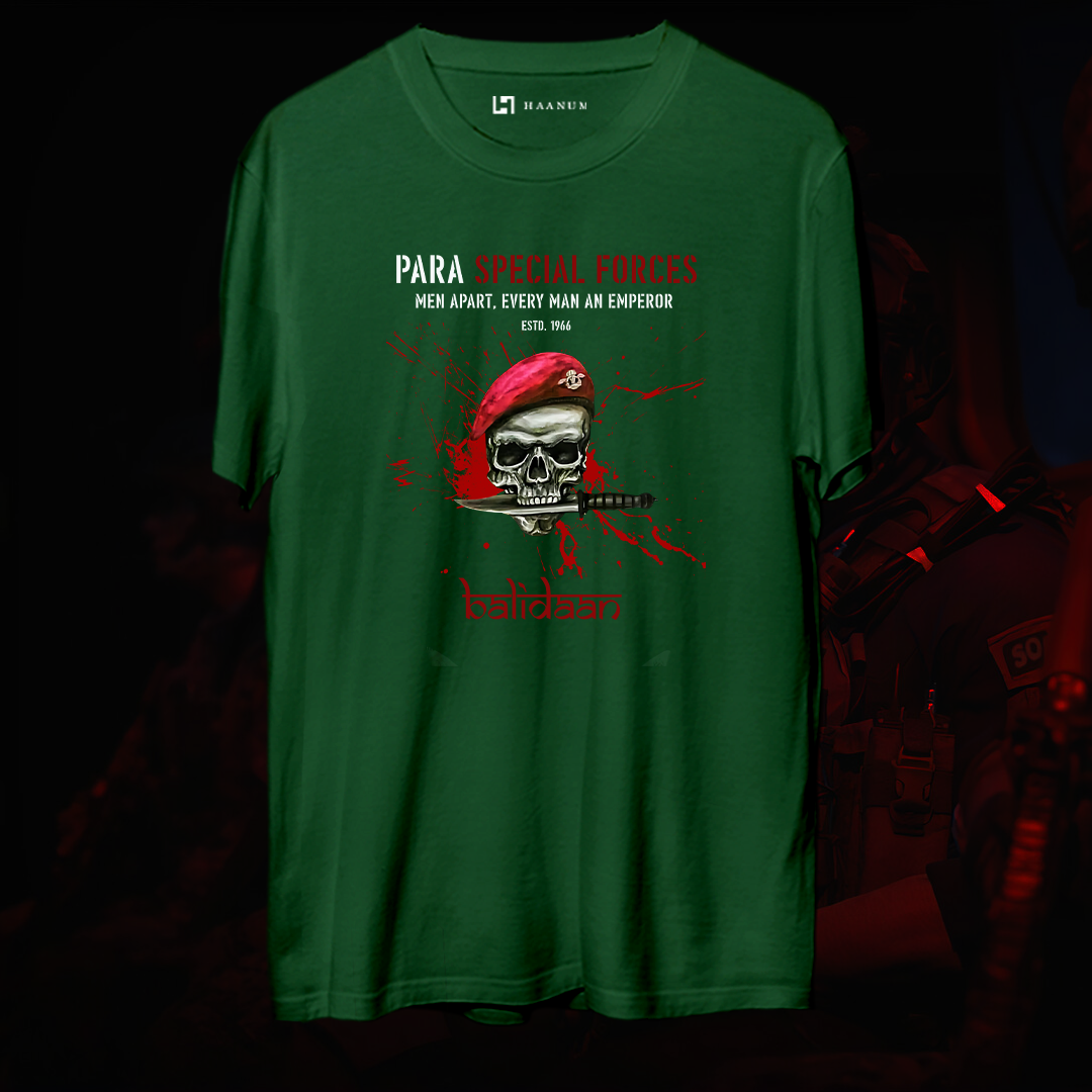 PARA SF Round Neck Half Sleeve Unisex T-Shirt