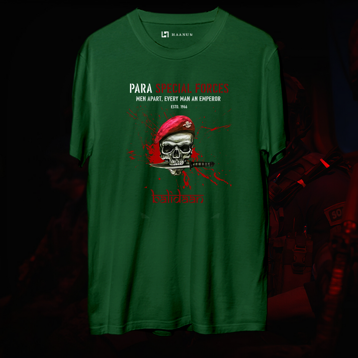 PARA SF Round Neck Half Sleeve Unisex T-Shirt
