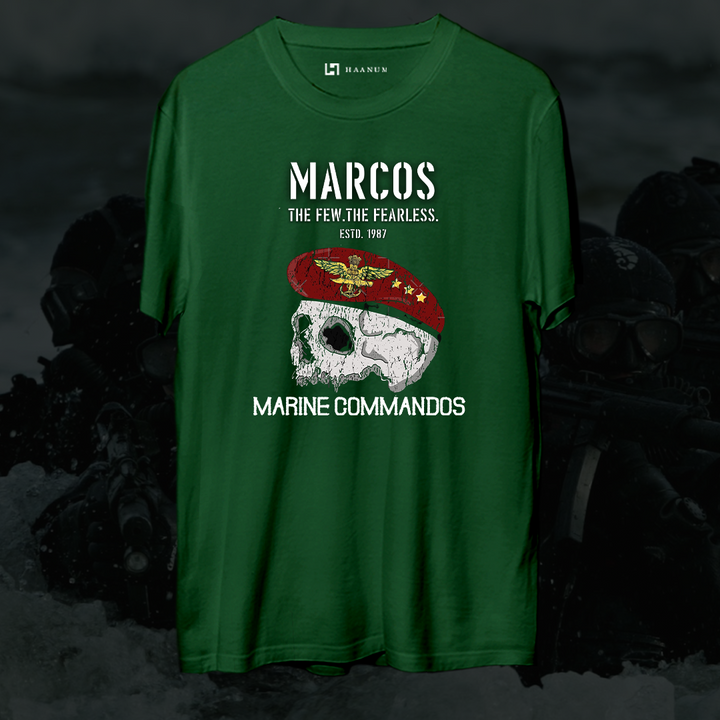 Marcos Round Neck Half Sleeve Unisex T-Shirt