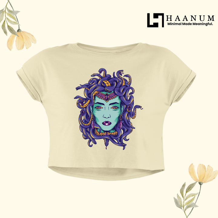 Medusa Mommy Crop Top For Women