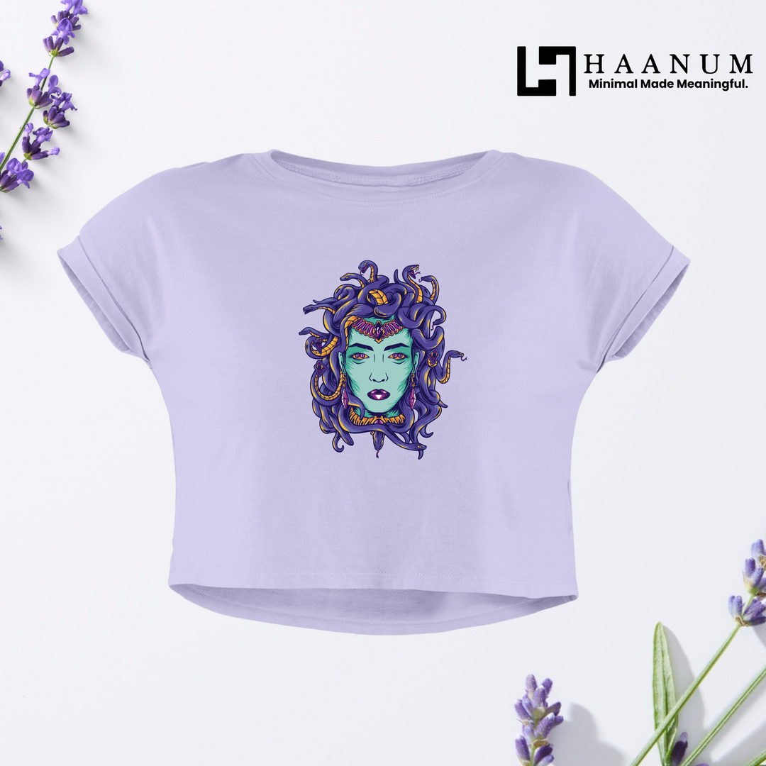 Medusa Mommy Crop Top For Women