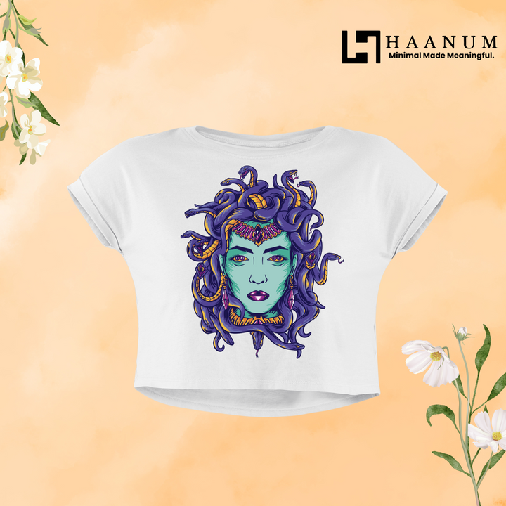 Medusa Mommy Crop Top For Women