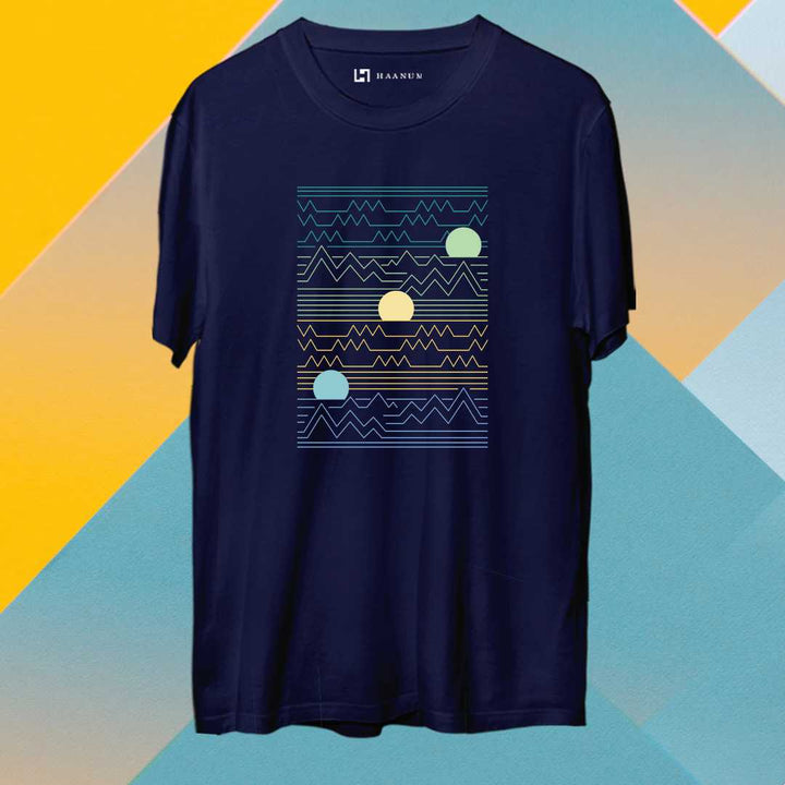 Axolot Round Neck Half Sleeve Unisex T-Shirt - Haanum
