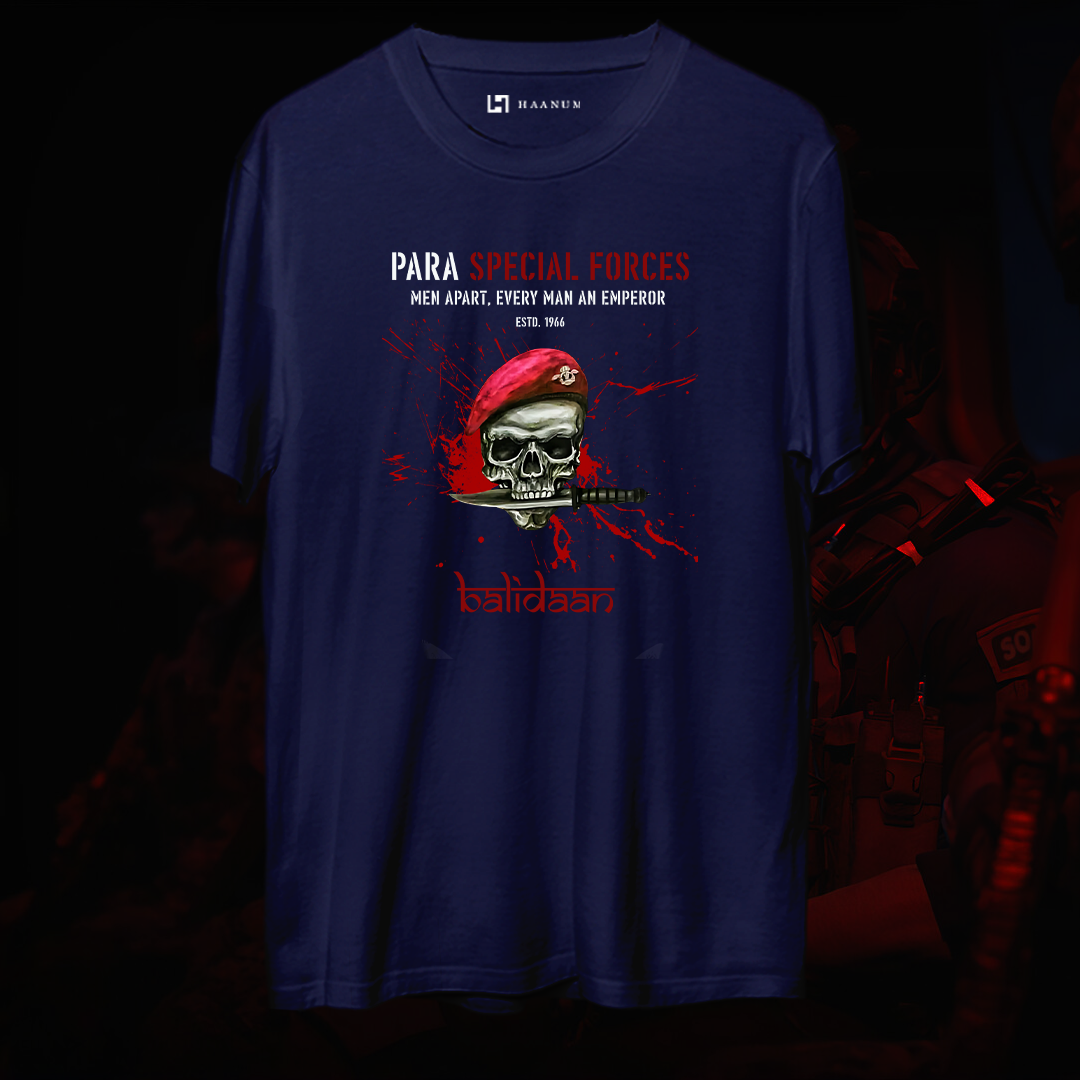 PARA SF Round Neck Half Sleeve Unisex T-Shirt