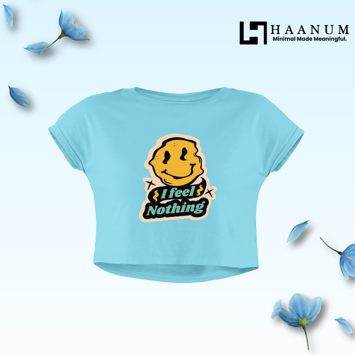 Feel Nothing Crop Top For Women