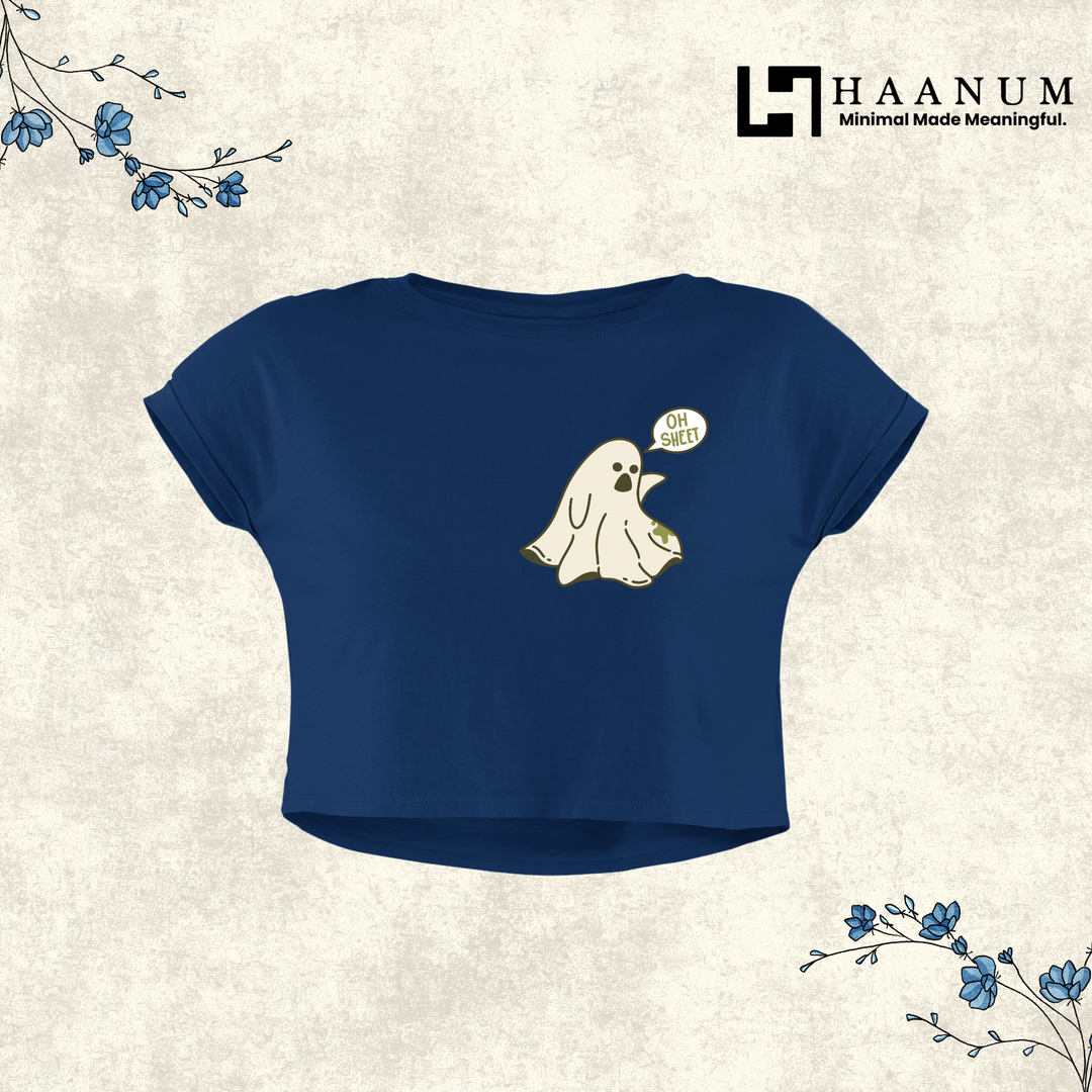 Oh Sheet Crop Top For Women