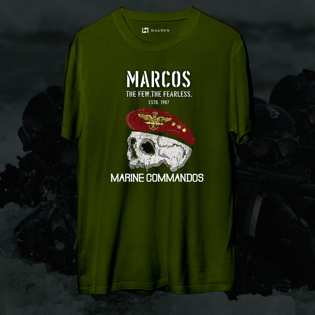 Marcos Round Neck Half Sleeve Unisex T-Shirt
