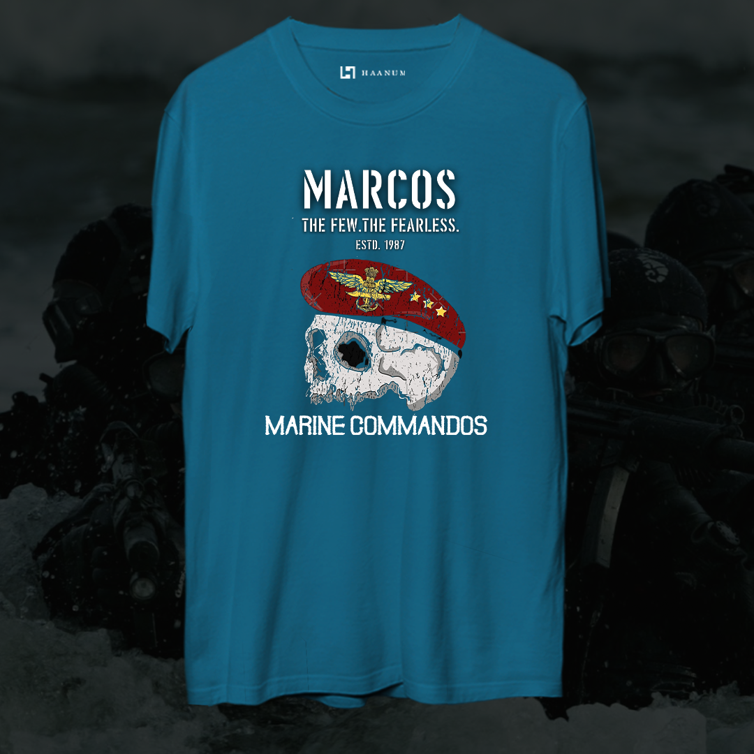 Marcos Round Neck Half Sleeve Unisex T-Shirt