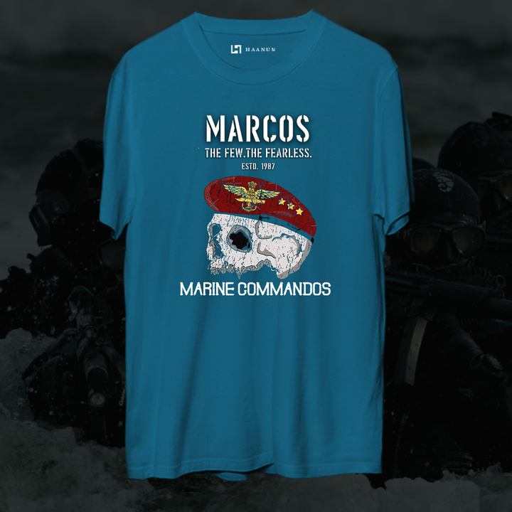 Marcos Round Neck Half Sleeve Unisex T-Shirt