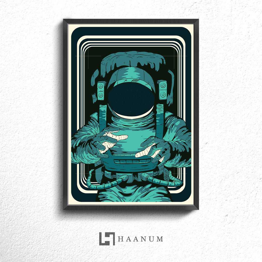 Astronaut Poster - Haanum
