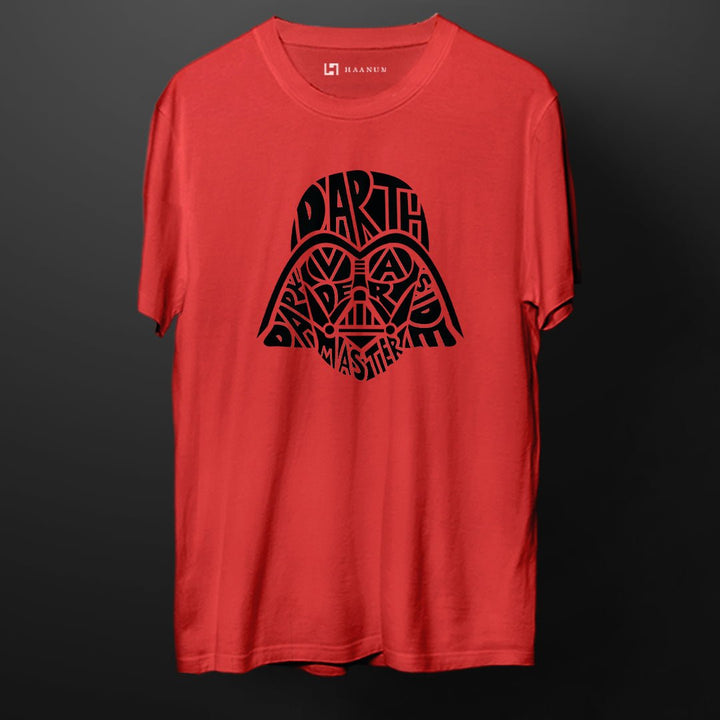Darth Vader Round Neck Half Sleeve Unisex T-shirt