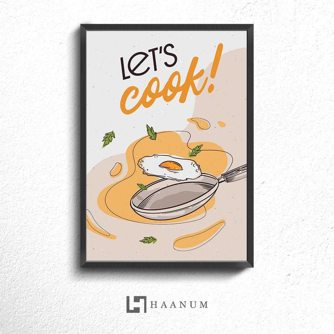 Let's Cook Poster - Haanum