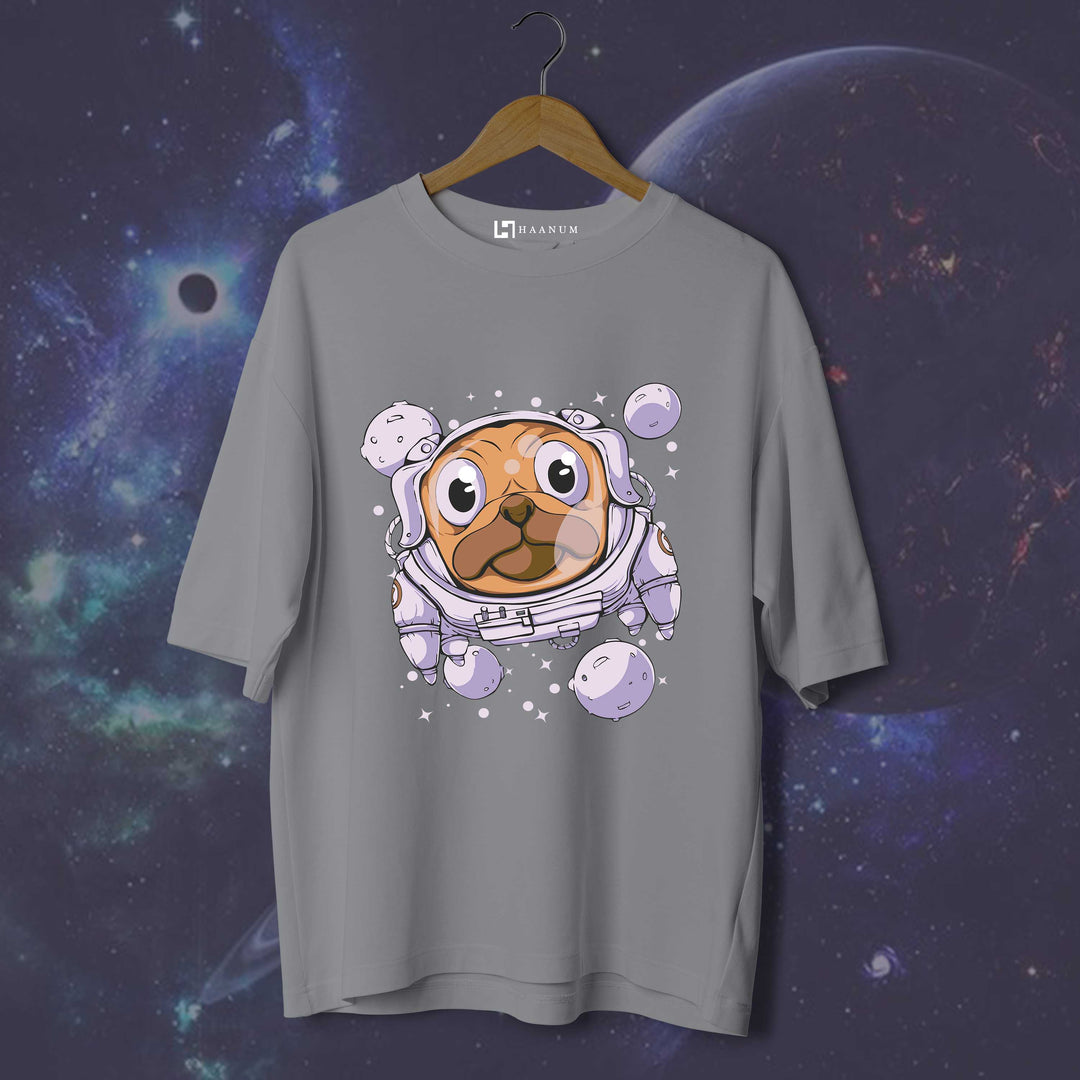 Astro Pug Oversized Tshirt