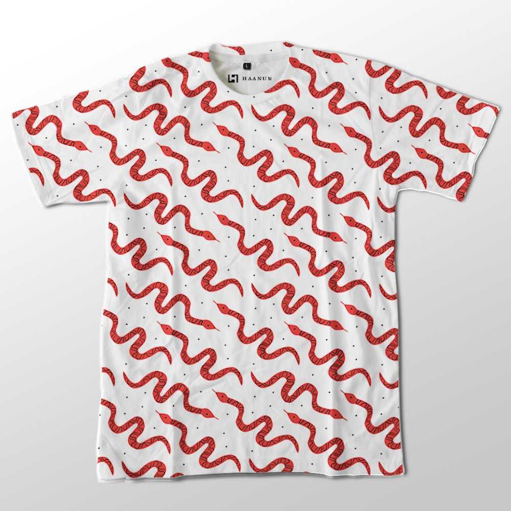 Snakes Full Print Half Sleeve Unisex T-Shirt