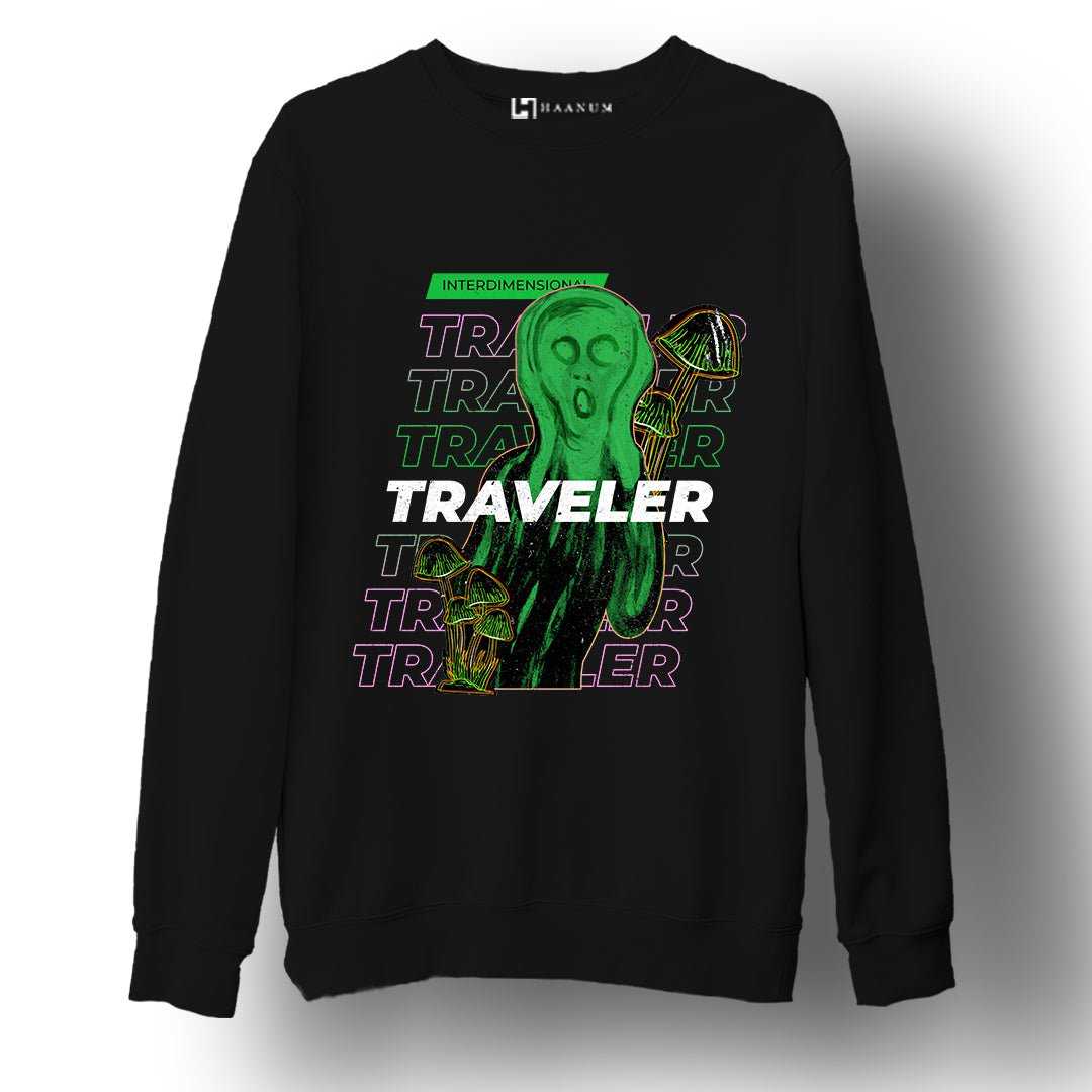 Trippy Traveller Unisex Sweatshirt - Haanum