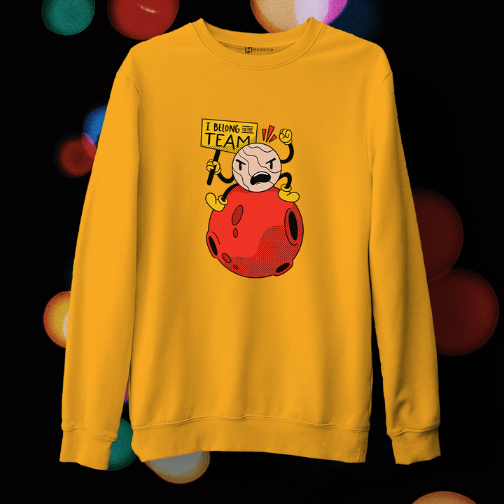 Angry Pluto unisex sweatshirt - Haanum