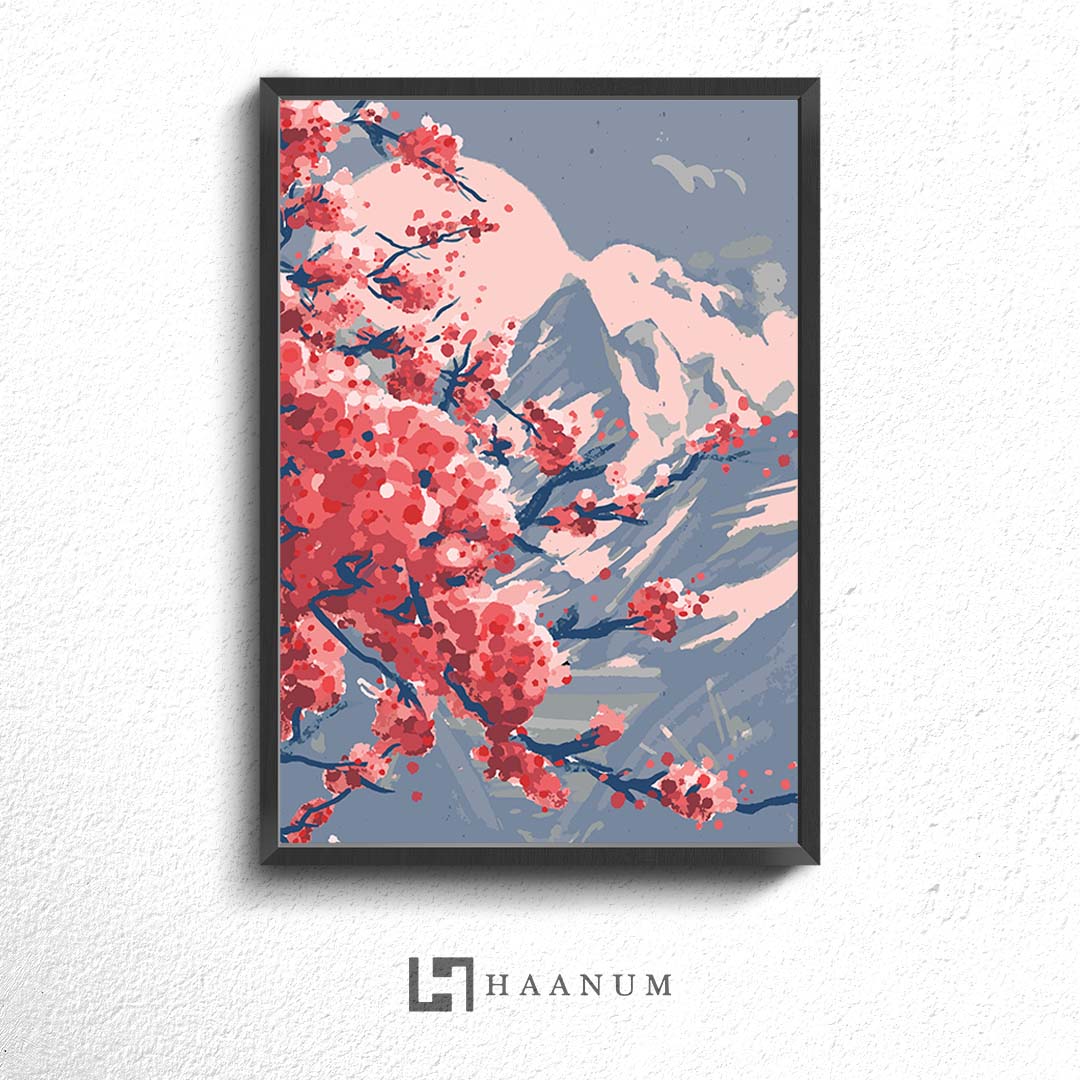 Cherry Tree Poster - Haanum