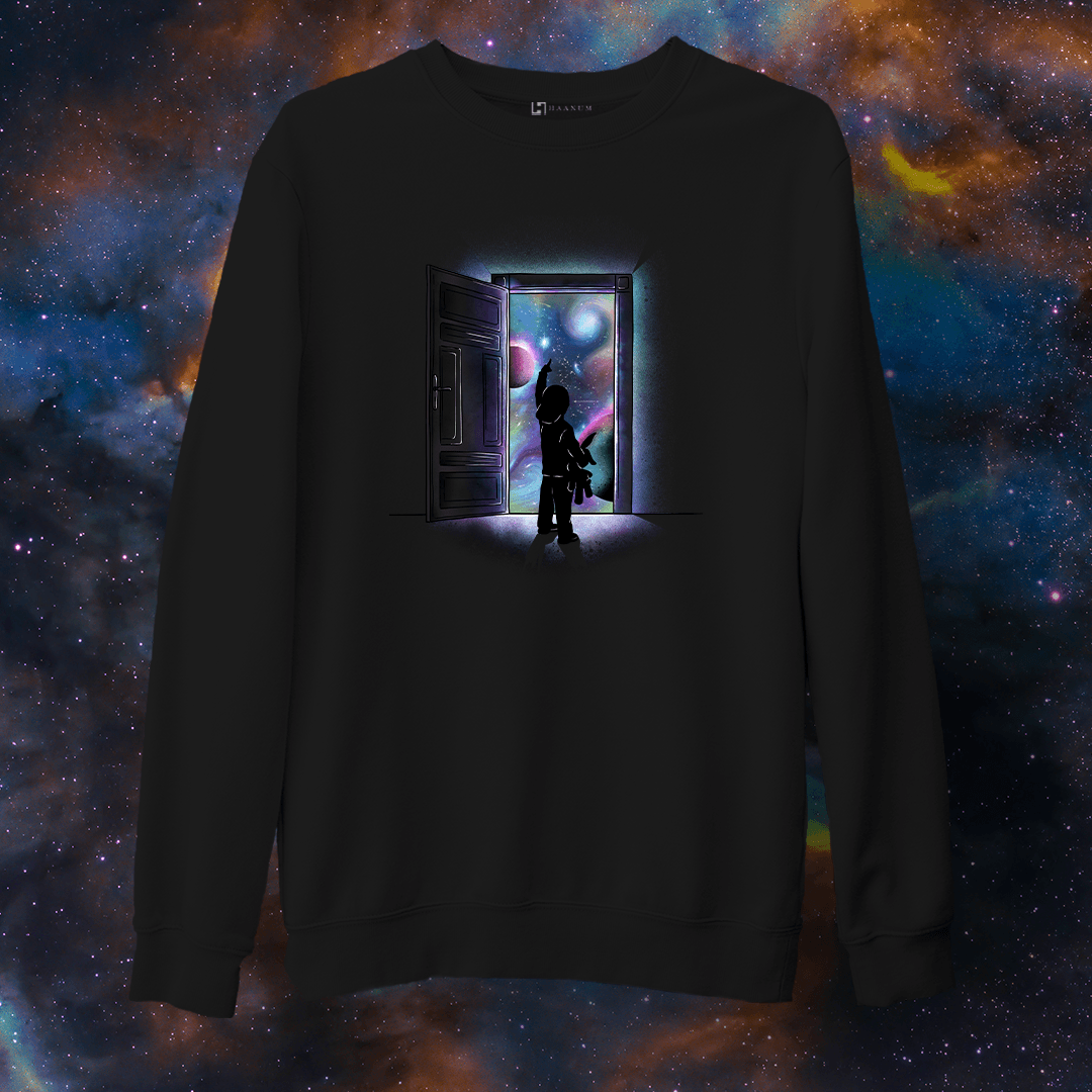 Cosmic Door Unisex Sweatshirt - Haanum