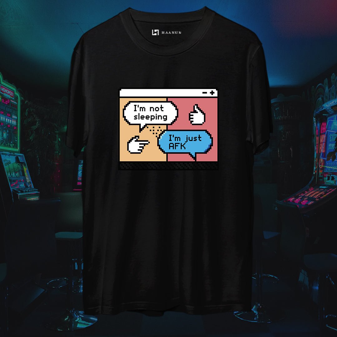 Gamers Round Neck Half Sleeve Unisex T-Shirt - Haanum
