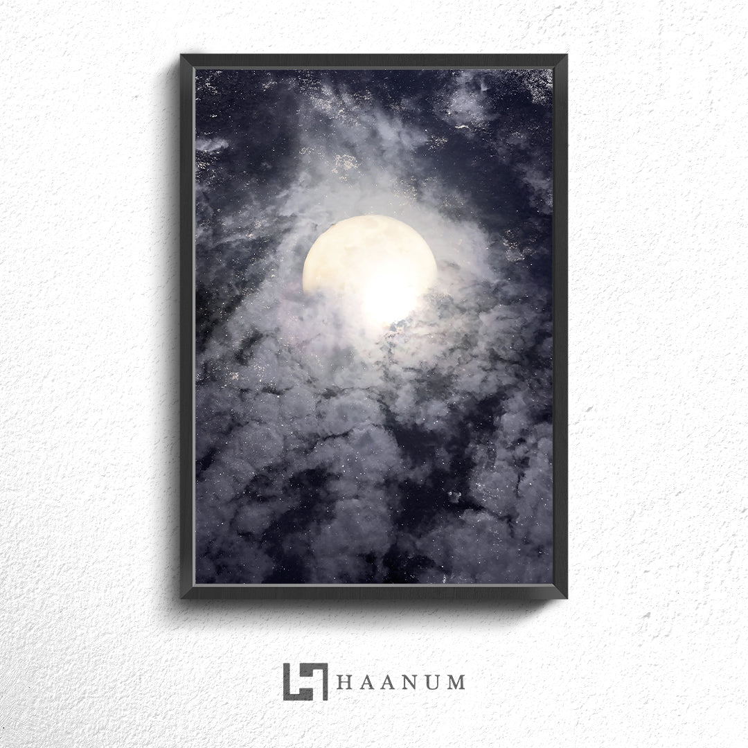 Shadows Of Bright Moonlight Poster - Haanum
