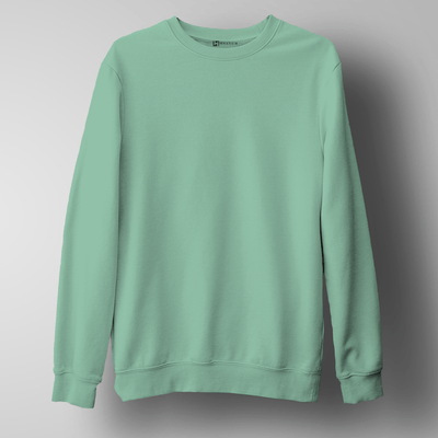 Sublime Green Unisex Sweatshirt Plain - Haanum