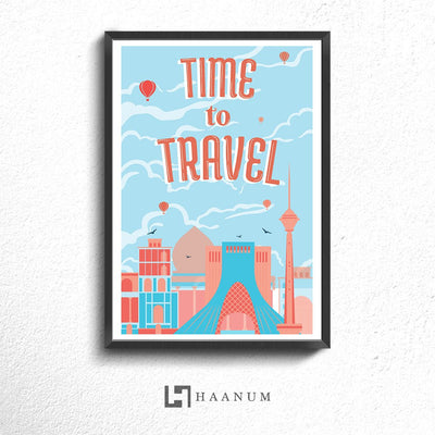 Time to Travel Poster - Haanum